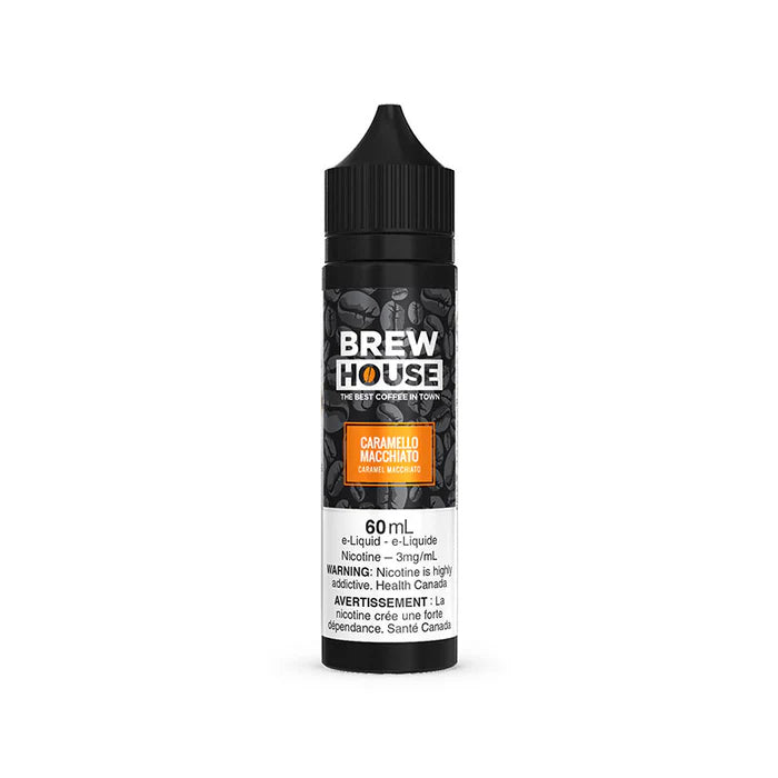 BREW HOUSE - Caramel Macchiato 60ML  12mg/ml - 6mg/ml - 3mg/ml