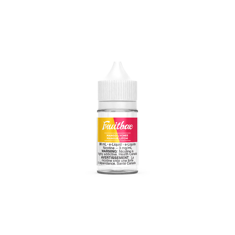 FRUITBAE- Mango Lychee Freebase 30ml or 60ml 3mg/ml - 6mg/ml - 12mg/ml