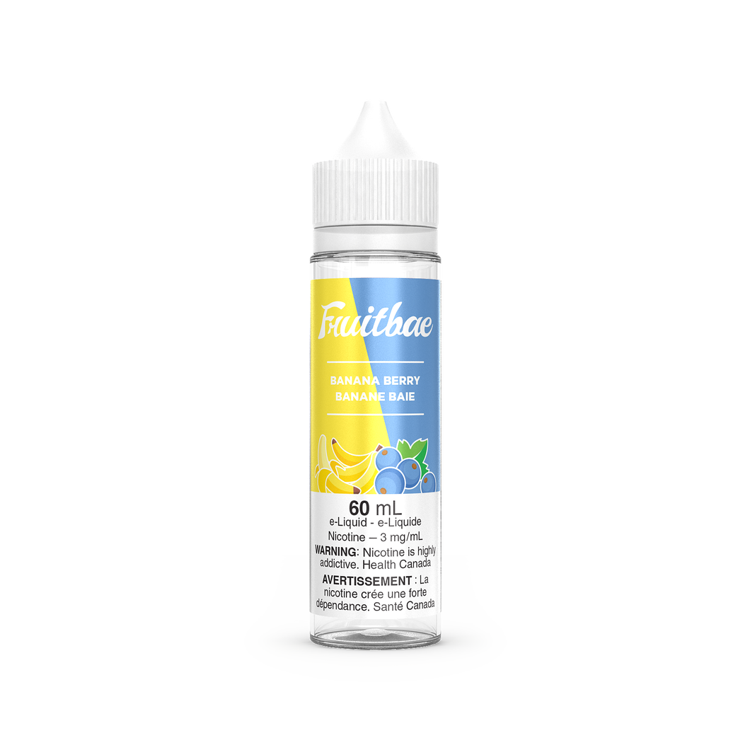 FRUITBAE-Banana Berry Freebase 30ml or 60ml 3mg/ml - 6mg/ml - 12mg/ml