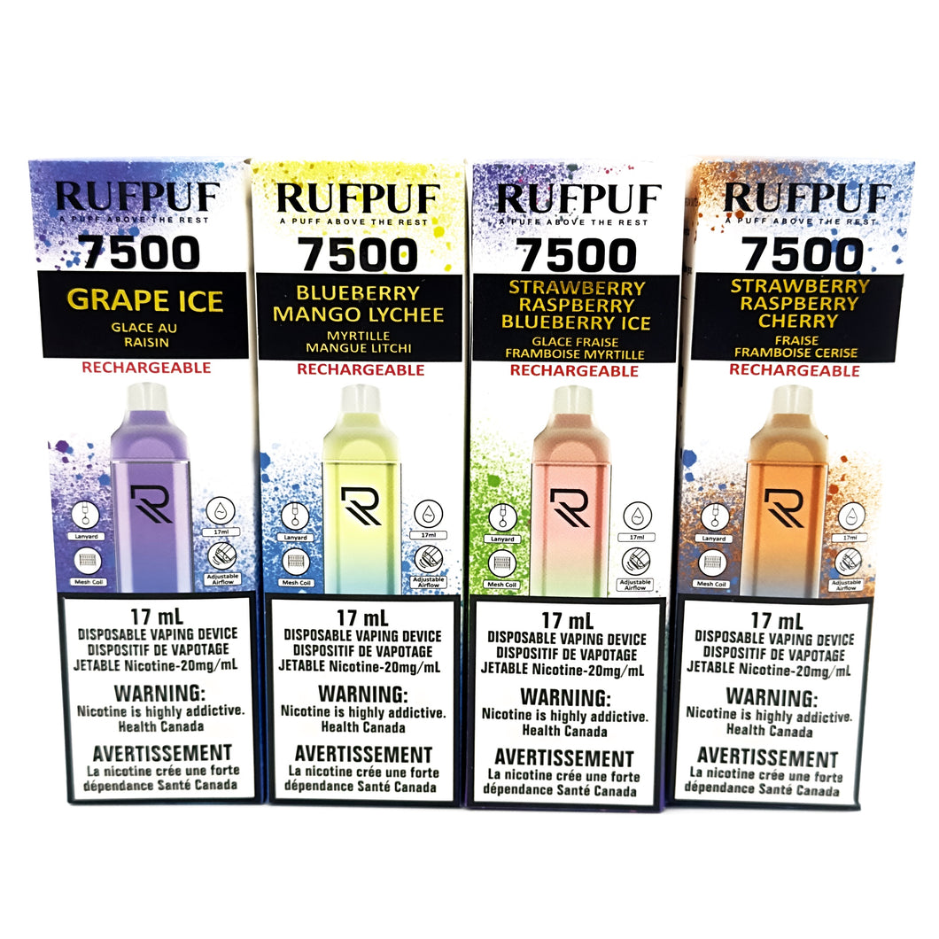 RUFPUF-Grape Blue Raspberry Ice