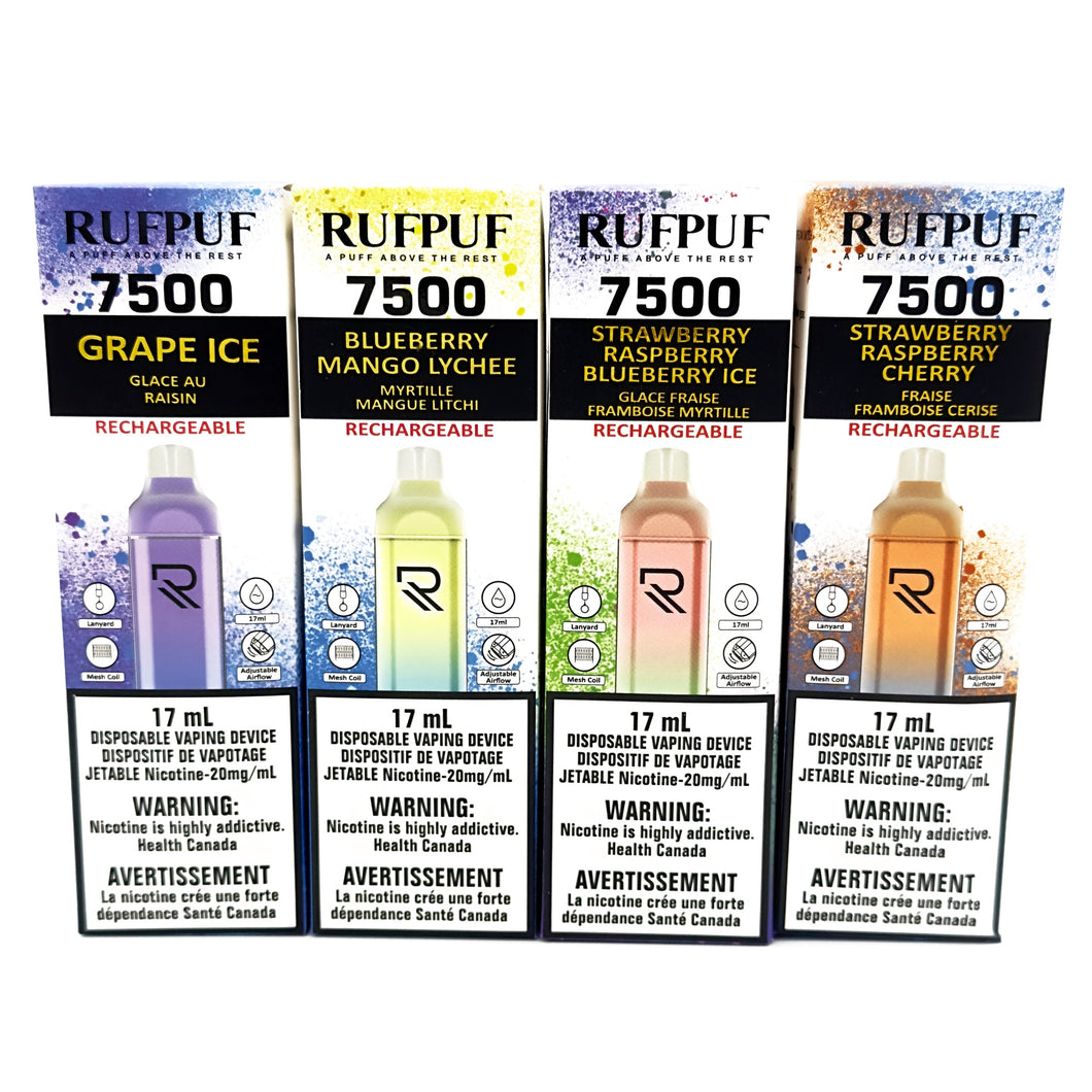 RUFPUF- Watermelon Blueberry BlackCurrent Ice