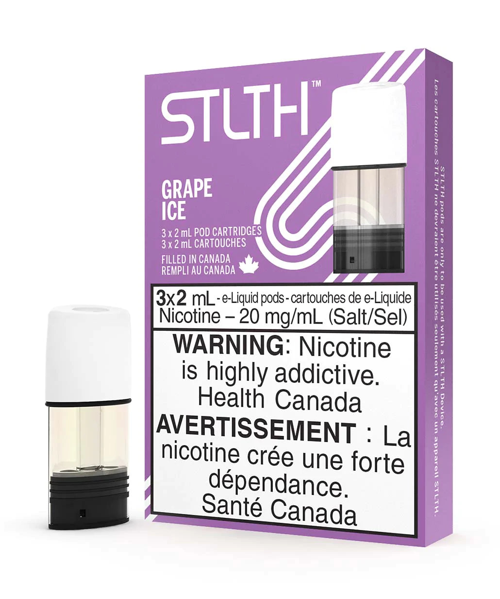 STLTH GRAPE ICE 20MG