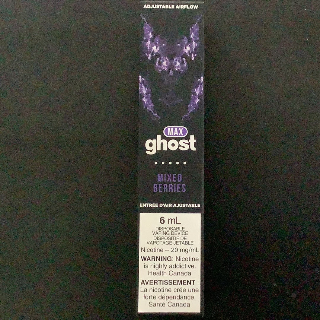 GHOST MAX- MIXED BERRIES