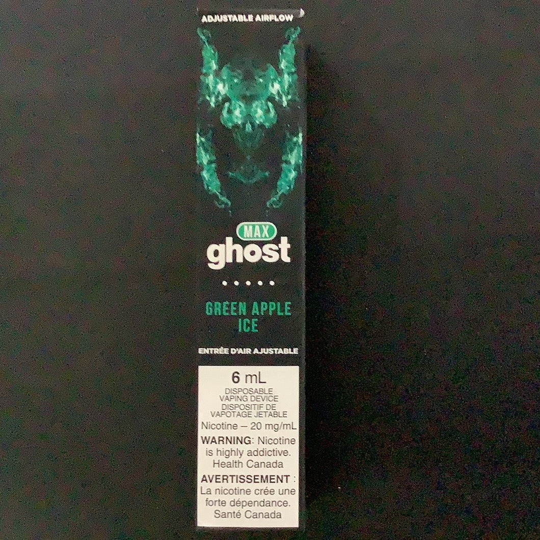 GHOST MAX - GREEN APPLE ICE