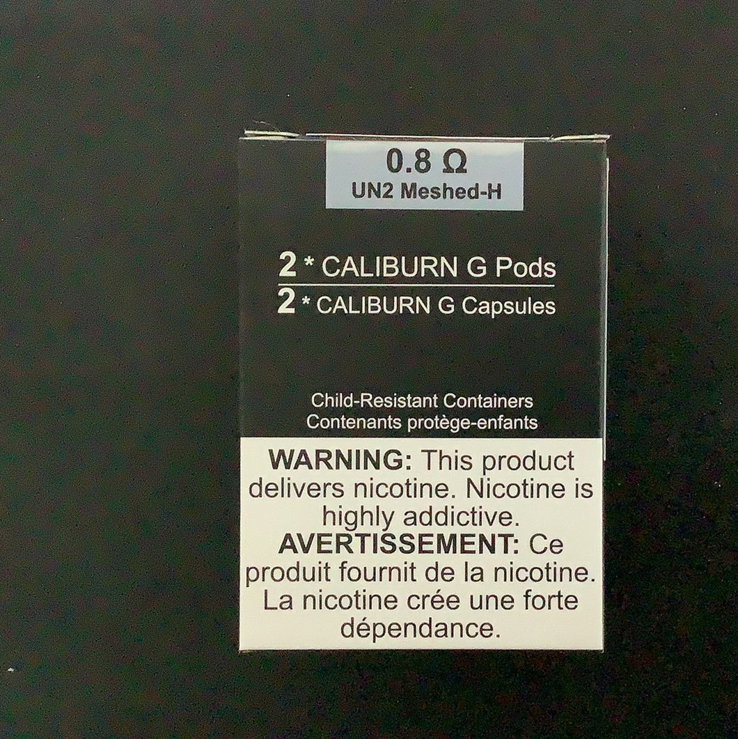 CALIBURN G POD 0.8 resistance