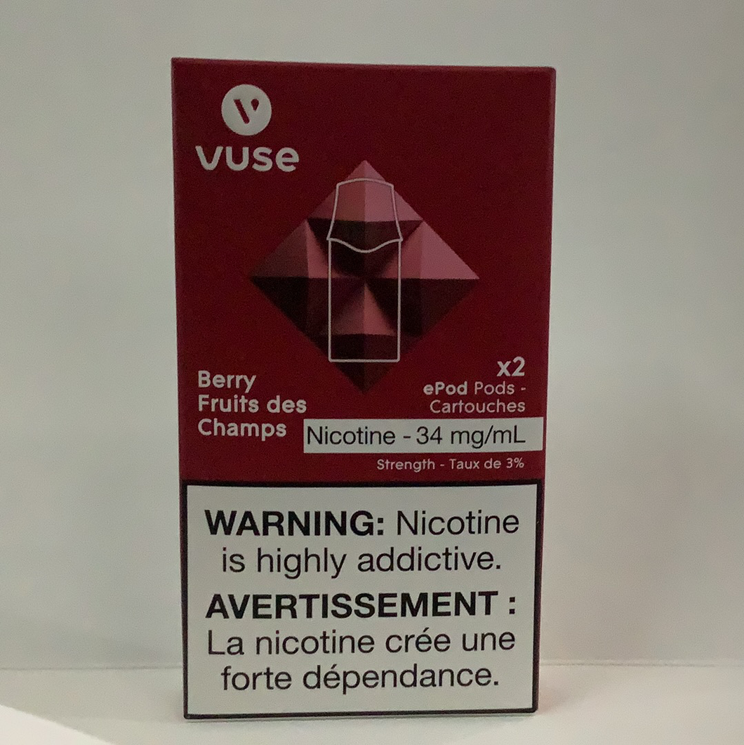 VUSE BERRY, NICOTINE 34MG