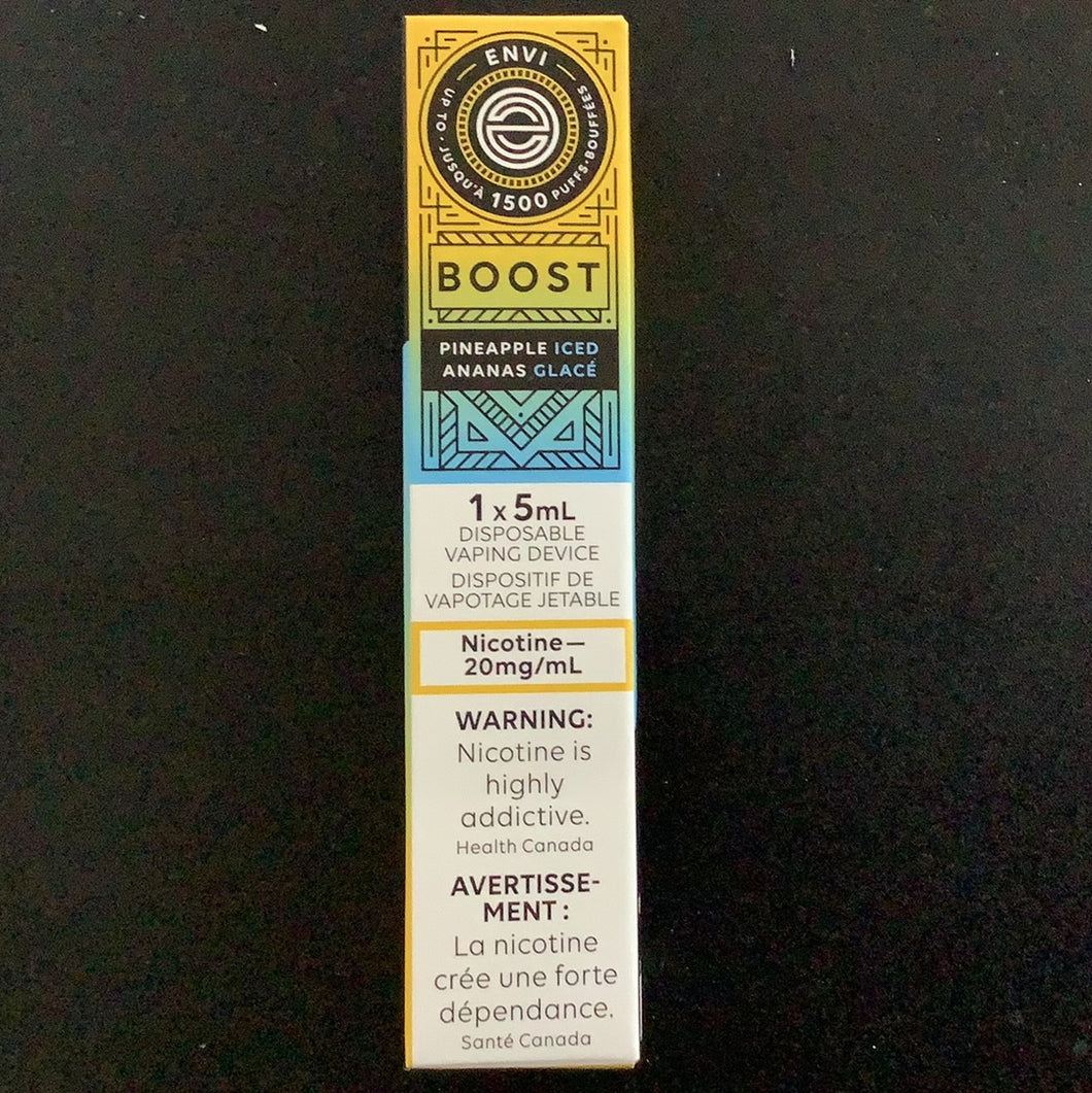 ENVI BOOST PINEAPPLE ICED